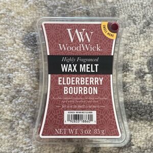 WoodWick Wax Melts - Elderberry Bourbon